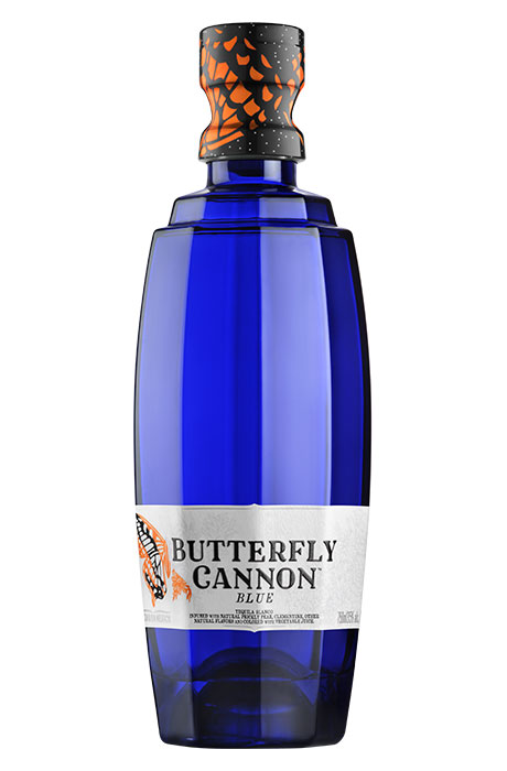 Butterfly Cannon Tequila Blue