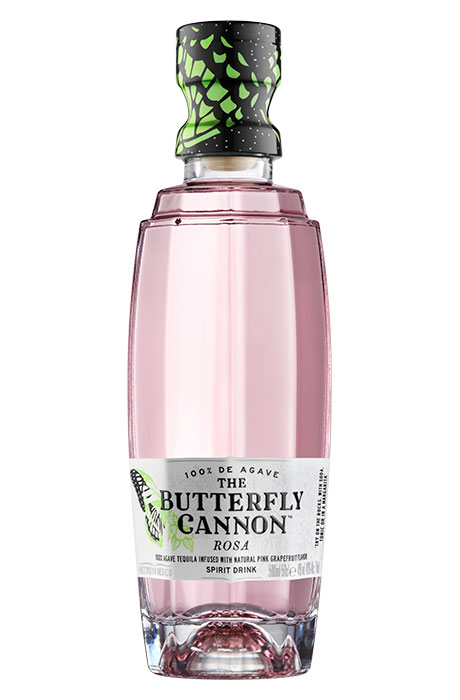 Butterfly Cannon Tequila Rosa
