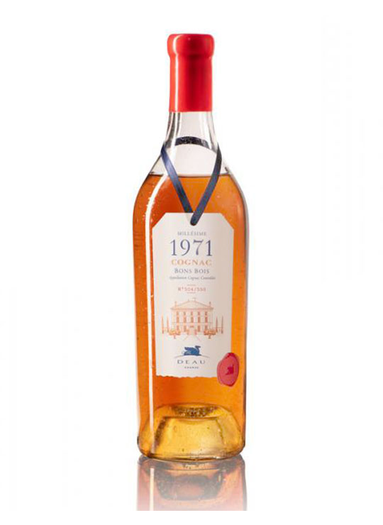 Deau Cognac Millesime 1971 Petite Champagne Vintage
