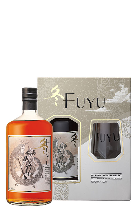 FUYU Japanese blended whisky - zestaw ze szklanką