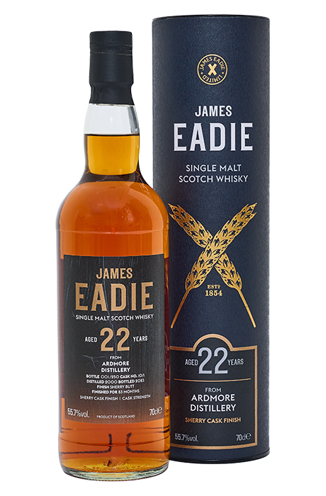 James Eadie Ardmore 22YO #10 Sherry [83 miesięcy finish]